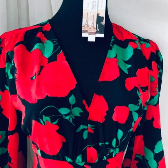 Robe en fleurie - Picture 3 of 6